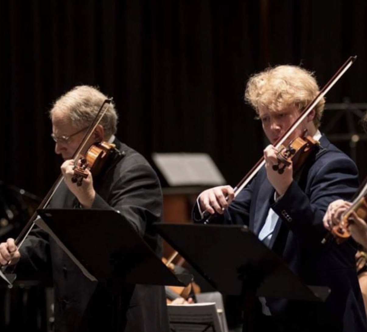 Shlomo Mintz y josé fraguas